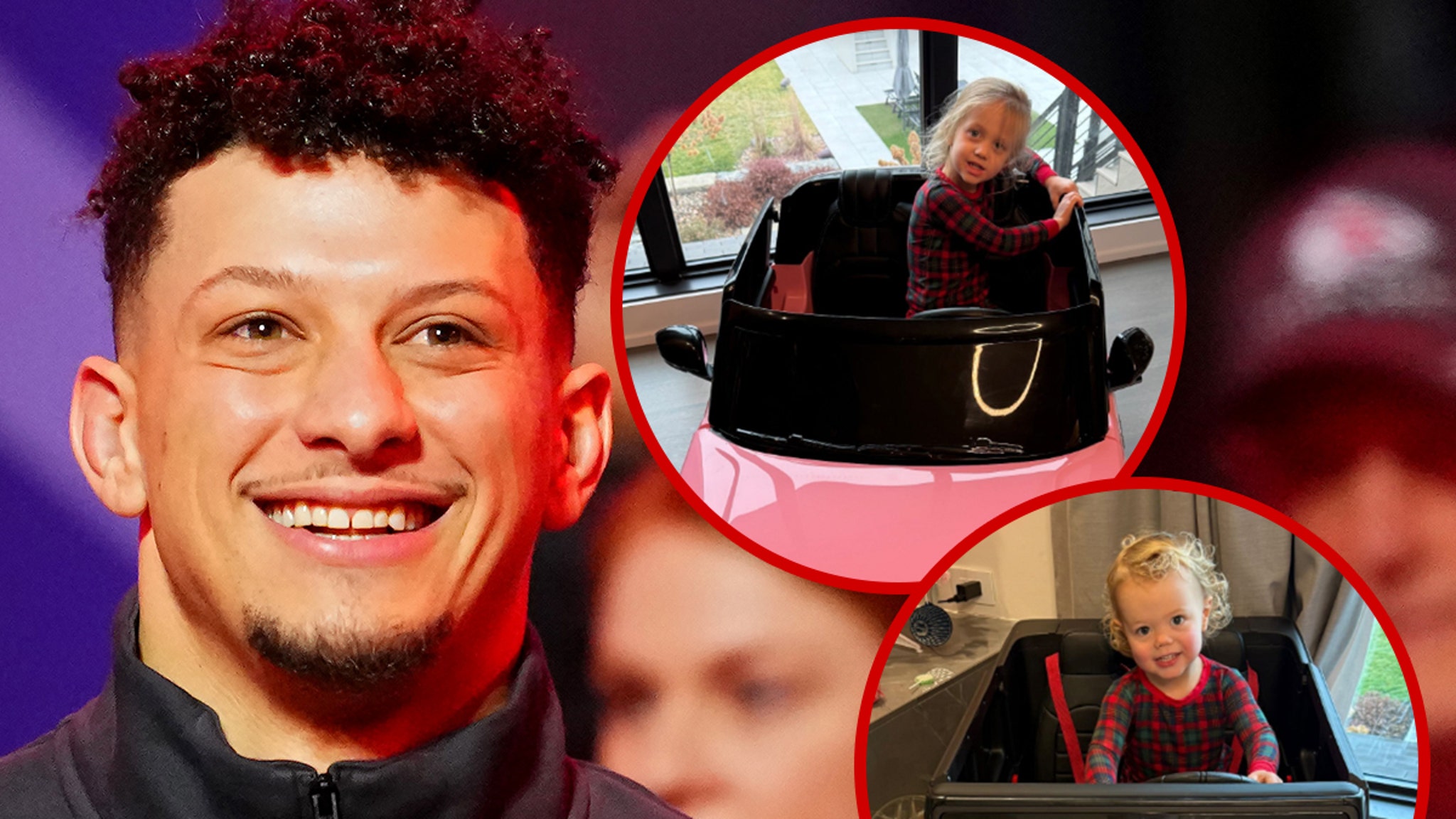 Patrick Mahomes’ Kids Get Mini Cars For Christmas Patrick Mahomes’ Kids Get Mini Cars For Christmas