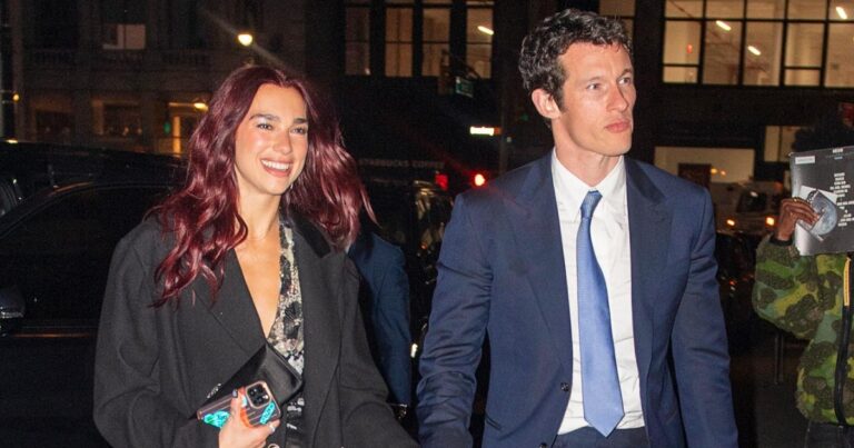 Dua Lipa and Callum Turner Celebrate Christmas Together Dua Lipa and Callum Turner Celebrate Christmas Together