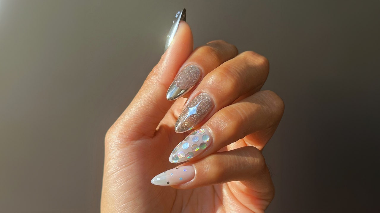 36 New Year’s nail designs to get you in the party mood 36 New Year’s nail designs to get you in the party mood