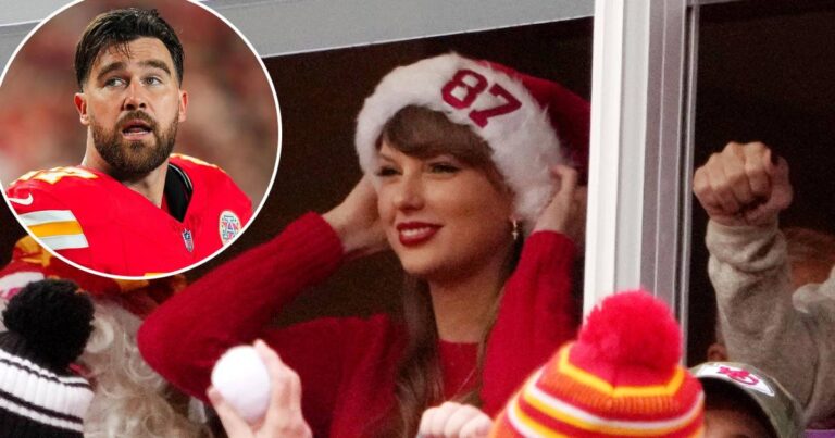 Taylor Swift Reacts to Travis Kelce Breaking Chiefs Touchdown Record Taylor Swift Reacts to Travis Kelce Breaking Chiefs Touchdown Record