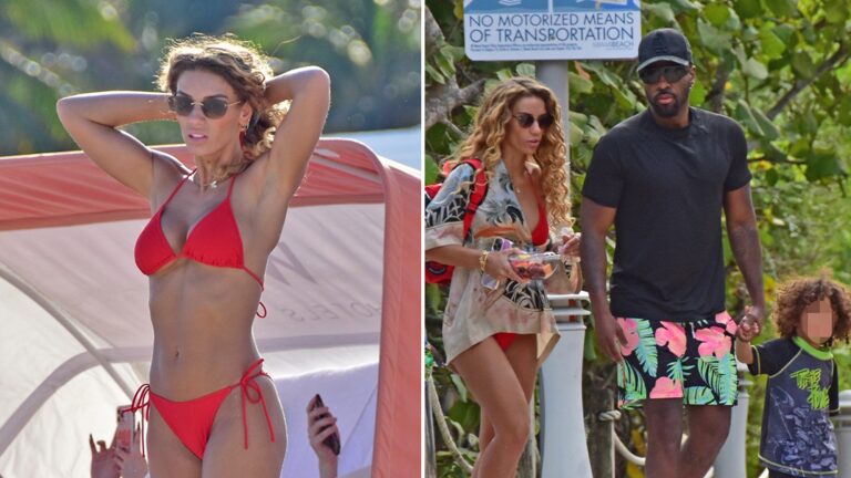 Jason Derulo’s Ex Jena Frumes Wears Red Bikini During Family Beach Day Jason Derulo’s Ex Jena Frumes Wears Red Bikini During Family Beach Day